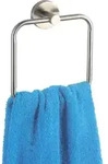 Handtuchring Bosio Matt Edelstahl, Rostfrei, Silber Matt, Edelstahl Rostfrei Matt -