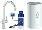 Grohe Red Duo Einhand-sp&uuml;ltischarmatur Set, Ausladung 224mm,