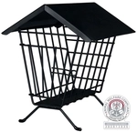 Heutrog, Metall, 20&times;23&times;20cm, Schwarz F&uuml;r Kaninchen Und Nager