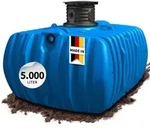 4rain - Flat L Flachtank 5000 Liter Inkl. Schachtverl&auml;ngerung