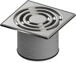 Tece Gmbh - Tecedrainpoint S Rostrahmen, Edelstahl, 142x142mm, Inkl.