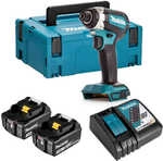 Schlagschrauber 18v Lxt 170nm (2x3.0 Ah) In Makpac Makita Dtd153rfj
