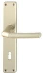 Hoppe - Langschildgarnitur Birmingham 1117/202sp Aluminium F2 Ob 72 Mm Din...