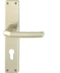 Hoppe - Langschildgarnitur Birmingham 1117/202sp Aluminium F2 Pz 72 Mm Din Links /