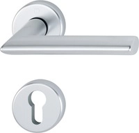 Hoppe - Rosettengarnitur Stockholm 1140/42kv/42kvs Aluminium F1 Rund Pz Din...