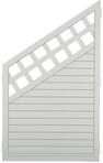 Lightline Ks-zaun Ranki Ecke 90 X 150/90 Cm, Wei&szlig;