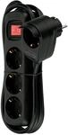 Rev - 0012392514 Steckdosenleiste Mit Schalter 3fach Schwarz Schutzkontakt 1 St.