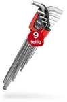 Stiftschl&uuml;ssel Set Im Ergostar Halter (37351), 9 Tlg., Innensechskant Schl&uuml;ssel