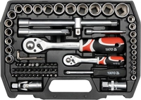 Werkzeugsatz 1/2'''', 1/4'''', 72-tlg., M Yt-38782 Yato