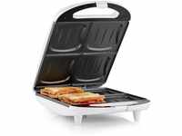 Tristar - Sandwichmaker Toaster für 4 Sandwiches 26x24cm, 1300Watt