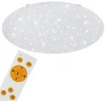 Briloner - Led Deckenleuchte Cct Dimmbar Sternenhimmel Fernbedienung &Oslash;75,5cm 80w