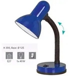 Schreibtischlampe Basic Blau Mit Flexiblem Arm Eglo