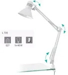 Klemm-tischleuchte Firmo Wei&szlig; Gl&auml;nzend 73 Cm E27 Tischleuchte - Eglo