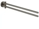 Essentials - Handtuchhalter, Hard Graphite Geb&uuml;rstet 40371al1 - Grohe