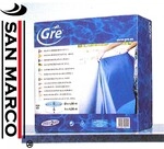 Gre - Blaues Liner F&uuml;r Runde Schwimmbad &Oslash; 350x120 Cm Von