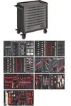 Werkstattwagen Series Xl, Kunststoff-arbeitsplatte, Mit Sortiment, Anzahl...