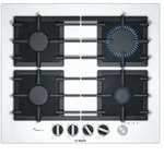 Bosch - Gaskochfeld Serie 6 Wei&szlig; 60 Cm Ppp6a2m90