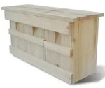 Spatzen-nistkasten 44 X 15,5 X 21,5 Cm Vidaxl
