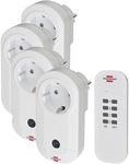 Brennenstuhl - Comfort-line 1507050 Funk Steckdosen-set Innenbereich 1000 W