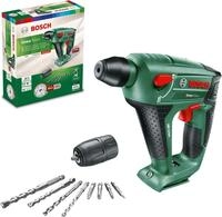 Bosch Akku Bohrhammer Uneo Maxx (ohne Akku, 18 Volt System, Mit Rundschaftadapter,