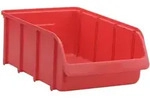675100 Sichtlagerkasten 5 (b X H X T) 312 X 184 X 489 Mm Rot 1 St. - H&uuml;nersdorff