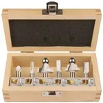 Makita Fr&auml;ser Set 8mm 6-teilig Nutfr&auml;ser Winkelkantenfr&auml;ser Oberfr&auml;se D-53540