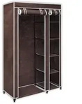 Stoffschrank Braun Vidaxl