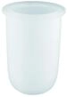 Ersatzglas Essentials 40393 F&uuml;r Toilettenb&uuml;rstengarnitur