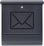 Burg-w&auml;chter Briefkasten Mit Zeitungsfach Ohne Namensschild, Verzinkter Stahl,