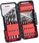 Bosch - Accessories 2608577350 Hss Metall-spiralbohrer-set 18teilig Din 338