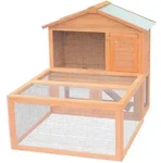 Kleintier-/kaninchenstall Holz - Vidaxl