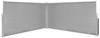 Bonnevie - Ausziehbare Seitenmarkise,Windschutz Sonnenschutz Markise 160x600 cm Grau