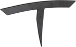 Haubr&uuml;cke Gebogen, Schwarz Lackiert 560 G - Picard