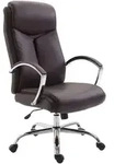 B&uuml;rostuhl Xl Vaud Kunstleder Braun