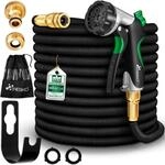Tresko - Premium Gartenschlauch Flexibler Wasserschlauch Dehnbarer Flexischlauch