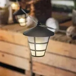 Solar-lichterkette Laterne Au&szlig;en 10 Led Warmwei&szlig; - Esotec