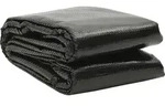 Treibende Pool Solarfolie Rechtecking 10 X 5m Pools, Schwarz