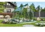 Vitavia Gew&auml;chshaus "merkur 6700", Smaragd Gr&uuml;n, 6,7 M2, 3 Mm Esg