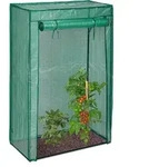 Tomatengew&auml;chshaus, Garten & Balkon, Foliengew&auml;chshaus Tomaten, Hbt: 150x100x50 Cm,