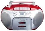 Lenco Scd-42 Rot, Silber - Cd-radio (fm, Player, Cd,cd-r,cd-rw, Auto Stop, Repeat,