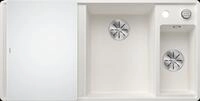 Blanco Silgranit Sp&uuml;lbecken Mit Abtropffl&auml;che Und Restebecken, Axia Iii 6 S-f,