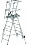 G&uuml;nzburger Steigtechnik - Plattformleiter Flexxstep 6 Sprossen - 052526