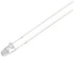 Blaue, Transparente Led-dioden, 3 Mm