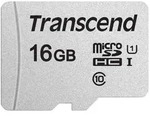 Transcend Microsdhc 300s 16gb Class 10 Uhs-i U1