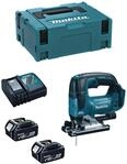 Makita - Pendelhubstichs&auml;ge Djv182rmj (2 X 4,0 Ah + Dc18rc + Makpac 2)