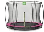 Exit Toys - Exit Silhouette Bodentrampolin &Oslash;305cm Mit Sicherheitsnetz - Rosa