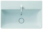 Duravit - Durasquare - Waschtisch Compact 60x40 Cm, Mit 1 Hahnloch, Duraceram, Mit
