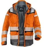 K&uuml;bler Wetterjacke Reflectiq Sympatex Psa 2 Warnorange/anthrazit Gr. Xs