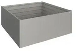 Biohort Hochbeet 2 X 2 Quarzgrau-metallic