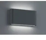 Trio - Flache Led Au&szlig;enwandleuchte Thames Up Down Light In Anthrazit 17,5cm Breit